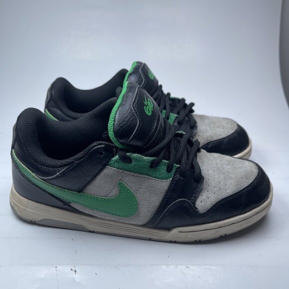 Nike 6.0 2011 Air Morgan Skate Shoes Dunk Low Pine Green 386652-022 Size 5.5Y - Picture 2 of 16